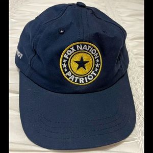 Fox Nation Patriot Navy Blue Embroidered Adjustable Strapback Hat